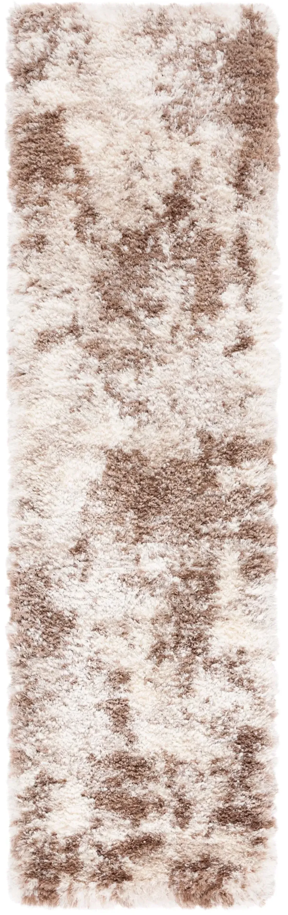 CLOUD SHAG 114 IVORY  2'-3' x 8' Runner Rug