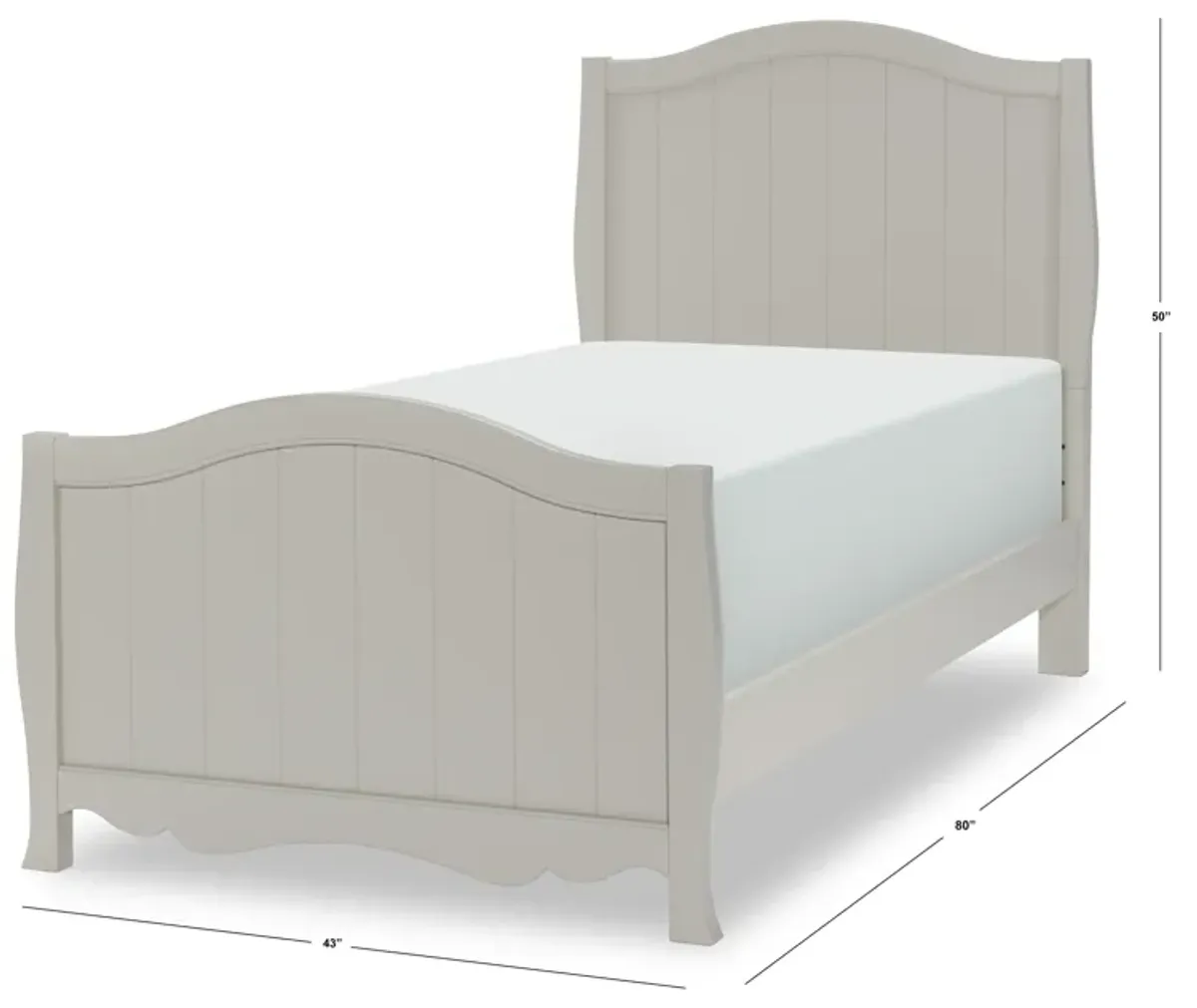 Sleepover Complete Panel Bed Twin 3/3