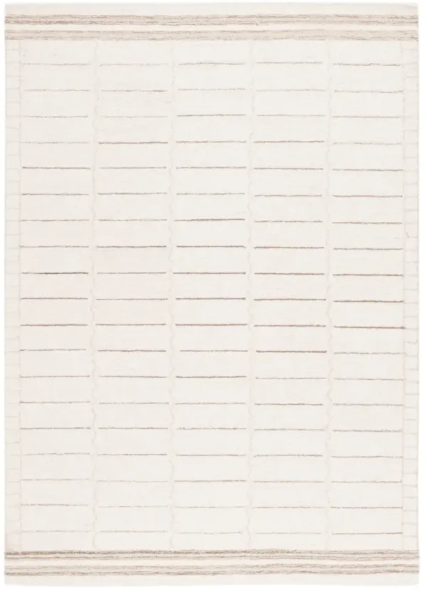 METRO 626 IVORY  4' x 6' Small Rectangle Rug