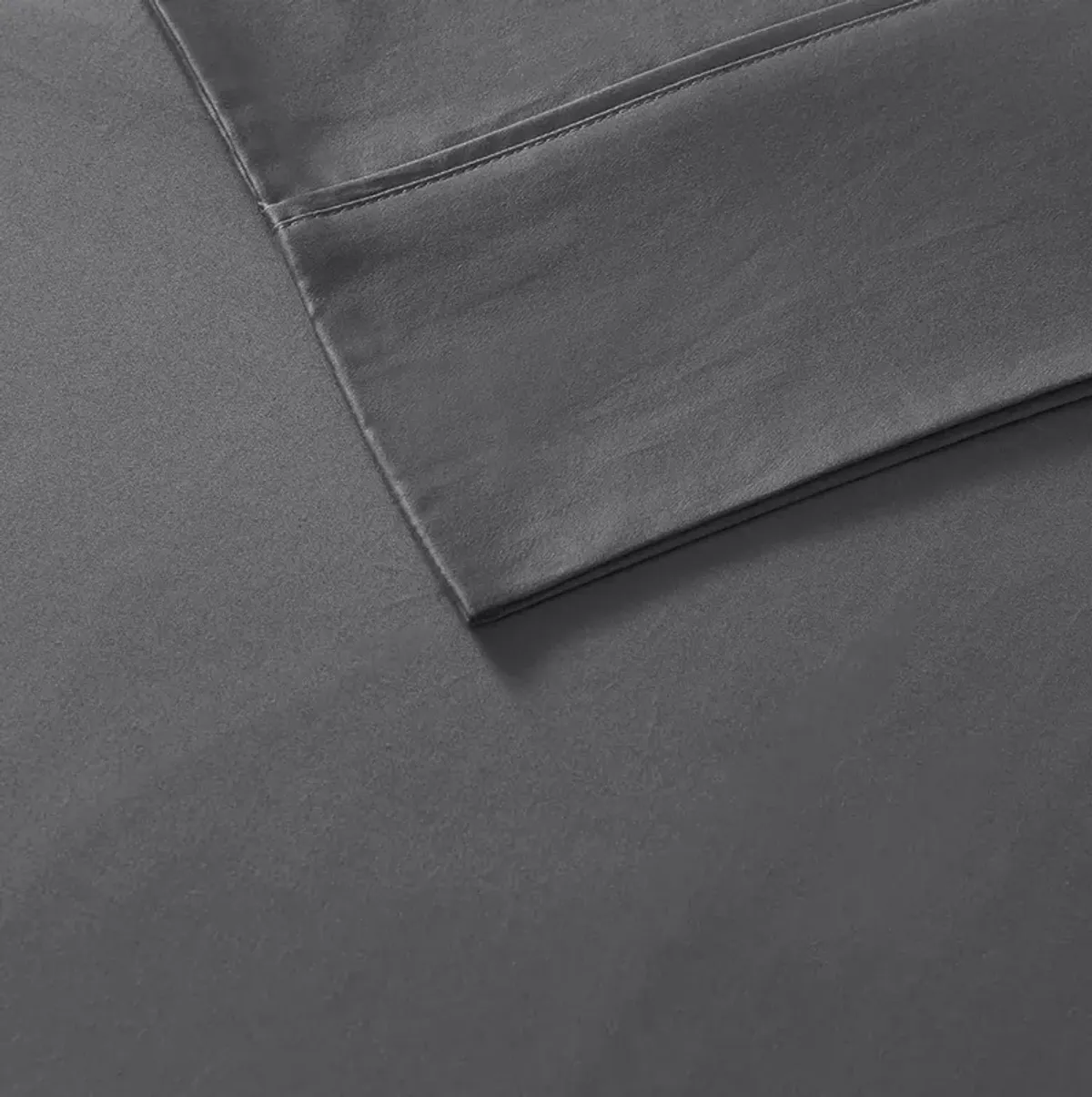 Madison Park 525 Thread Count Charcoal Cotton Blend Sheet Set