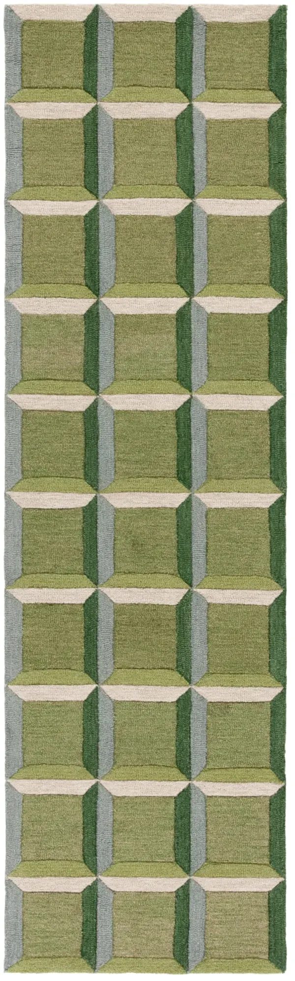 GENRE Hand Tufted 2'-3' x 13' runner