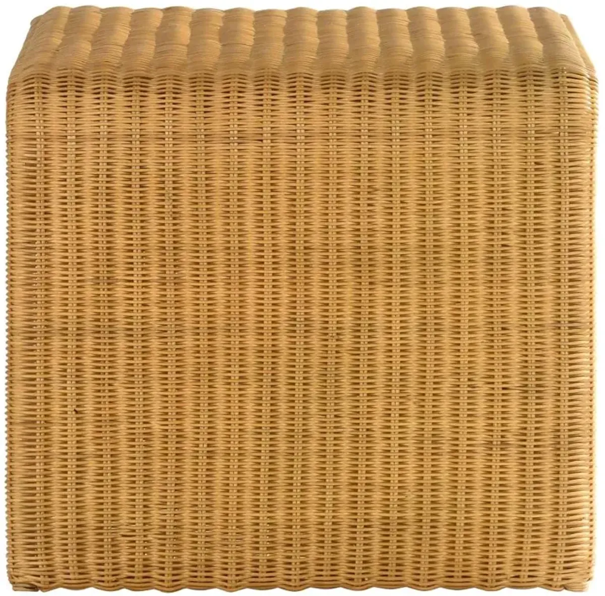 Juanita Square Rattan End Table Natural