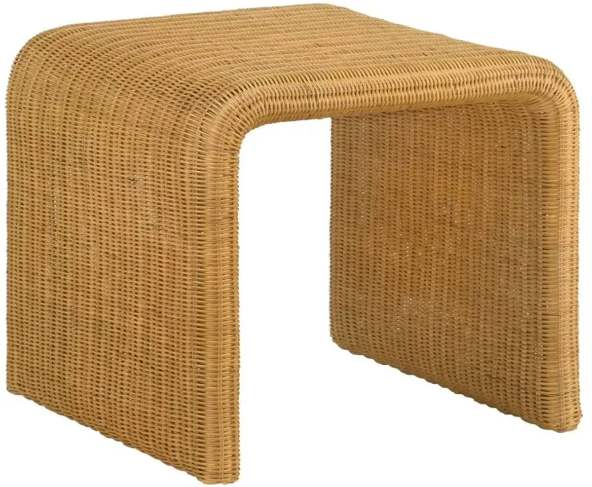 Juanita Square Rattan End Table Natural