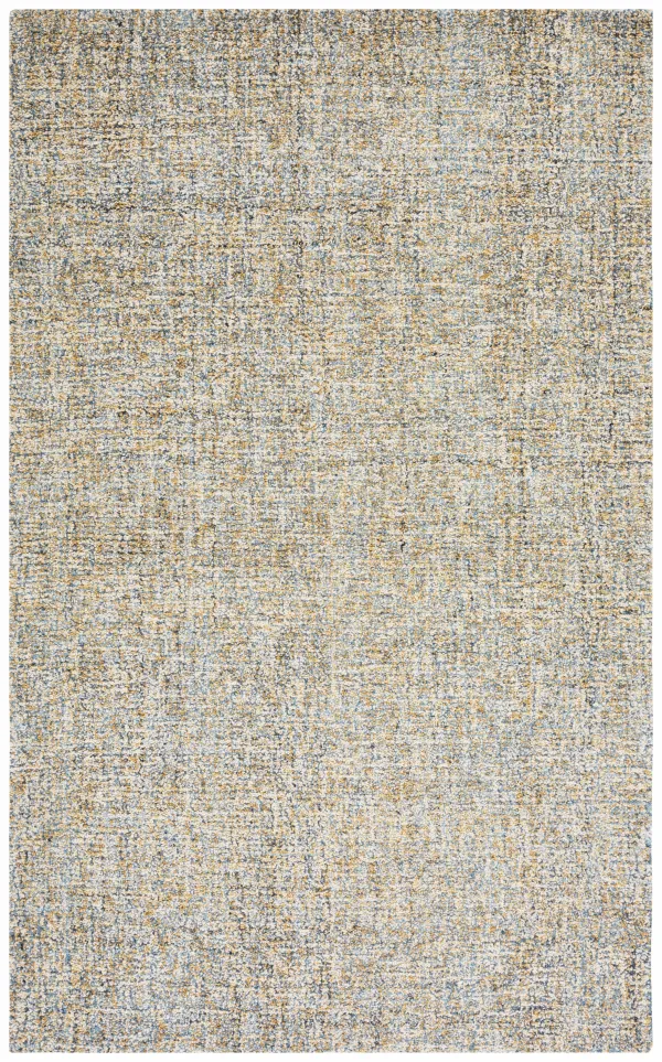ABSTRACT Hand Tufted 5' x 8' area rug
