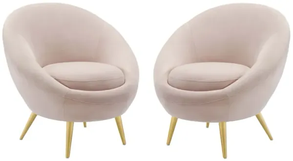Circuit Accent Chair Performance Velvet Set of 2