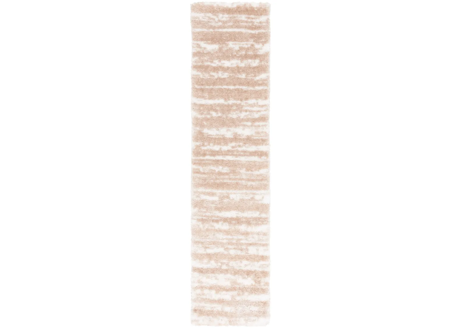 TAHOE SHAG 686 IVORY  2' x 8' Runner Rug