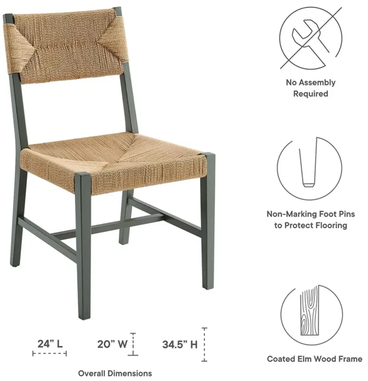 Bodie Wood Dining Chair