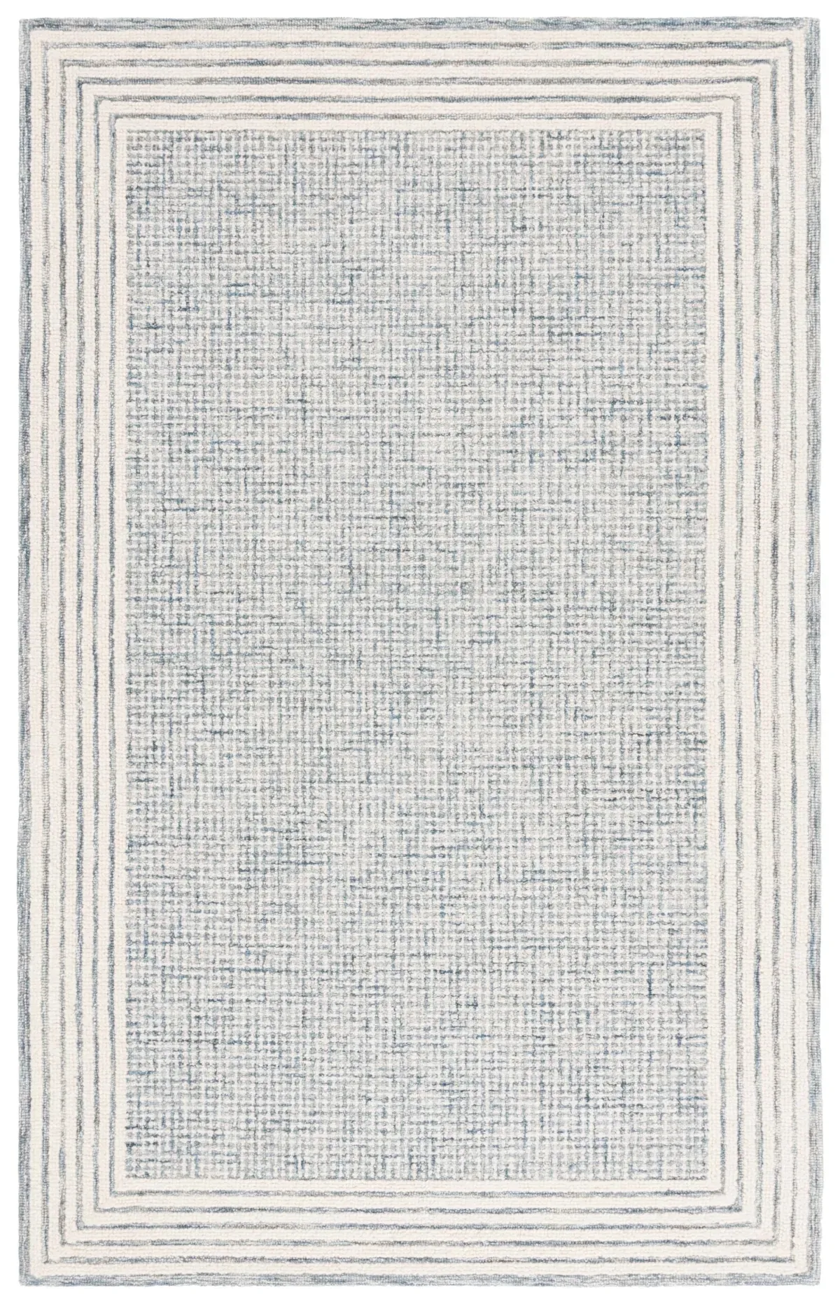 EBONY 425 BLUE  4' x 6' Small Rectangle Rug