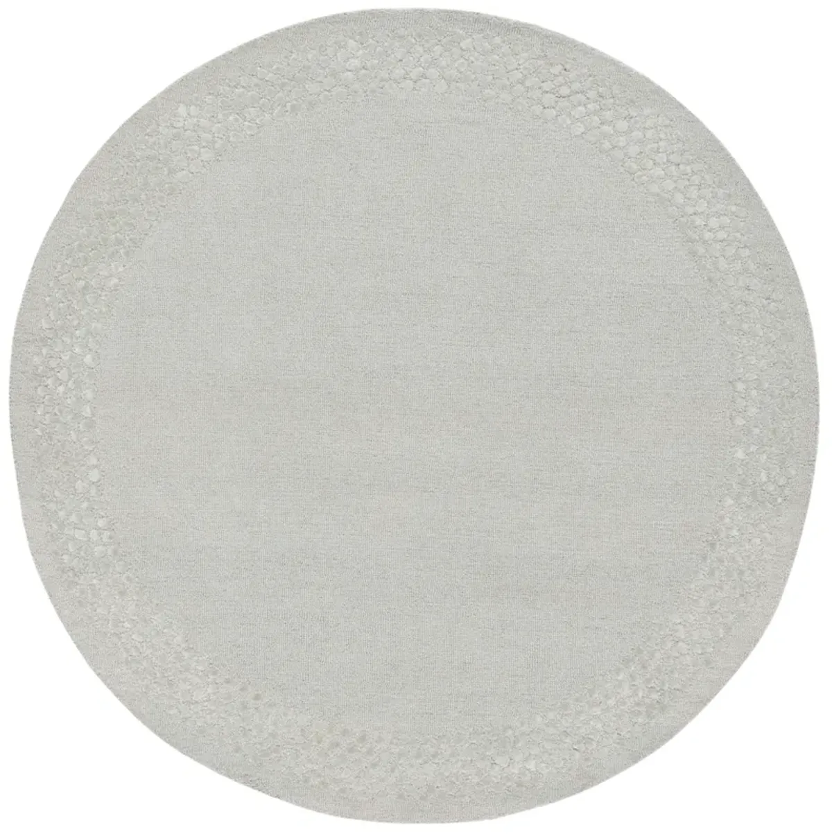 GLAMOUR Hand Tufted 6' x 6' Round area rug