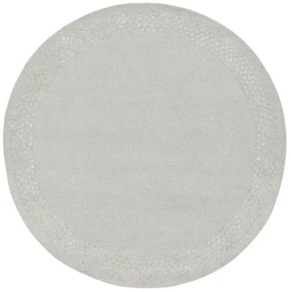 GLAMOUR Hand Tufted 6' x 6' Round area rug