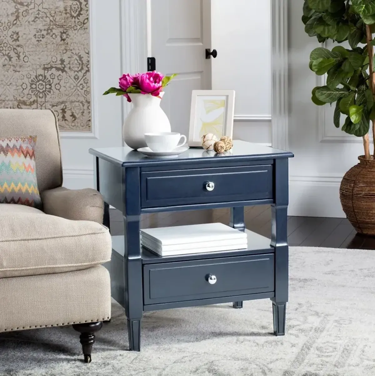 Jenson Two Drawer Night Stand