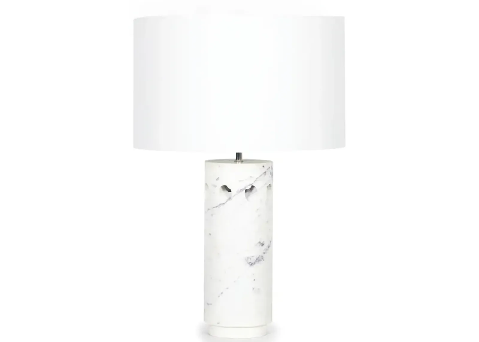 Odin Marble Table Lamp (White)