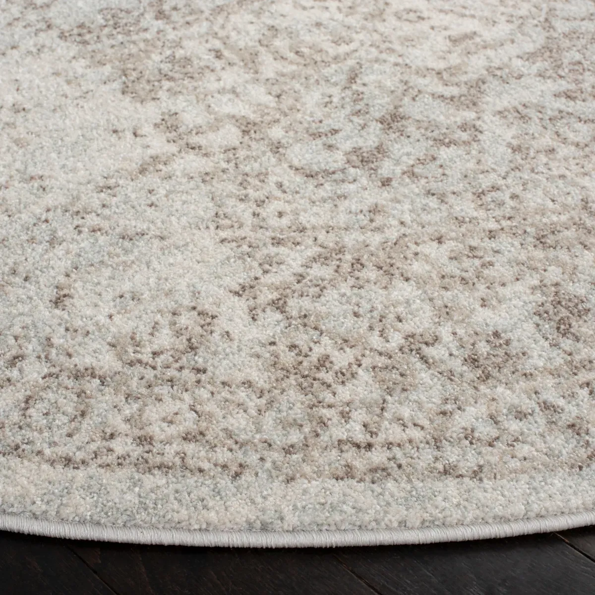 EVOKE 256 IVORY  9' x 9' Round Round Rug