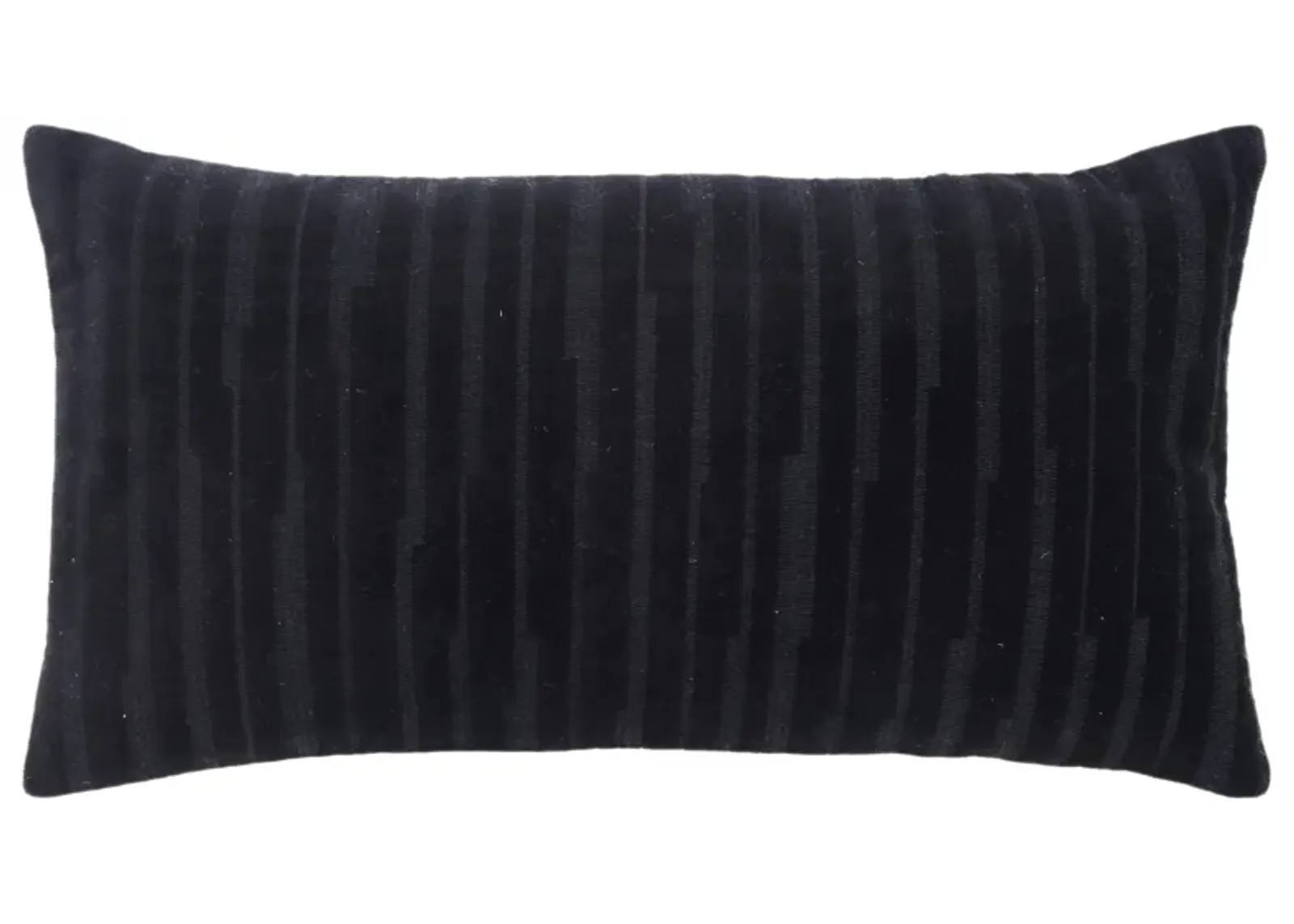 transitional  black Pillow