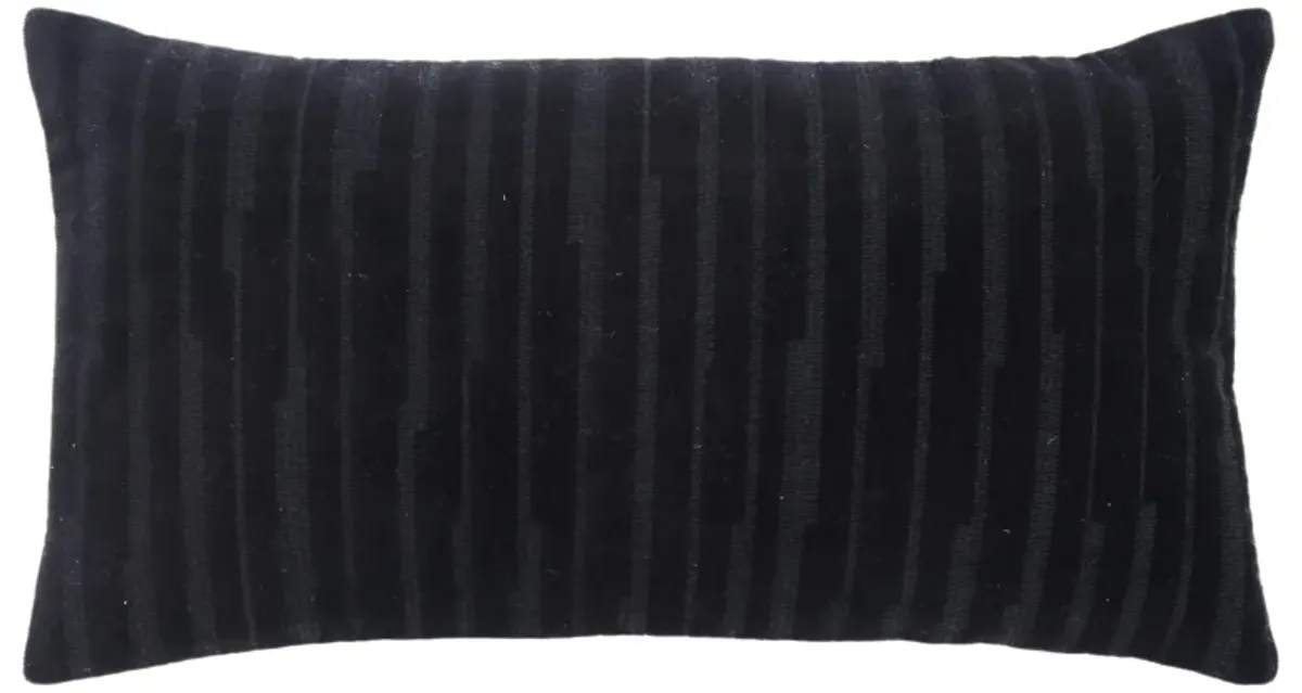 transitional  black Pillow