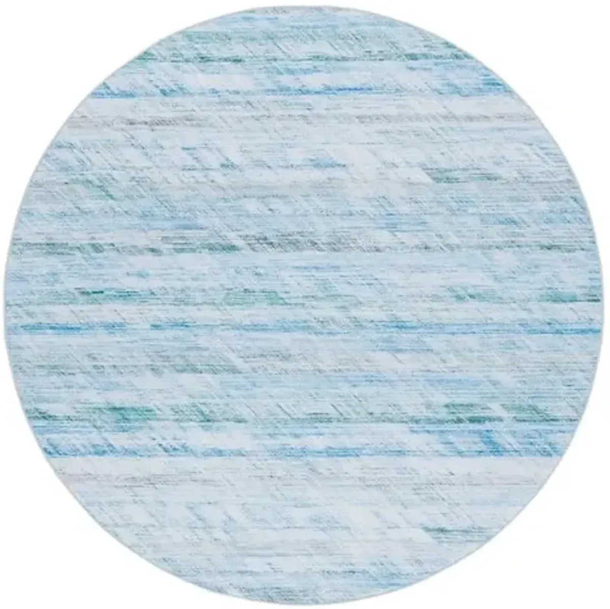 TACOMA 919 Blue  6' X 6' Round Round Rug