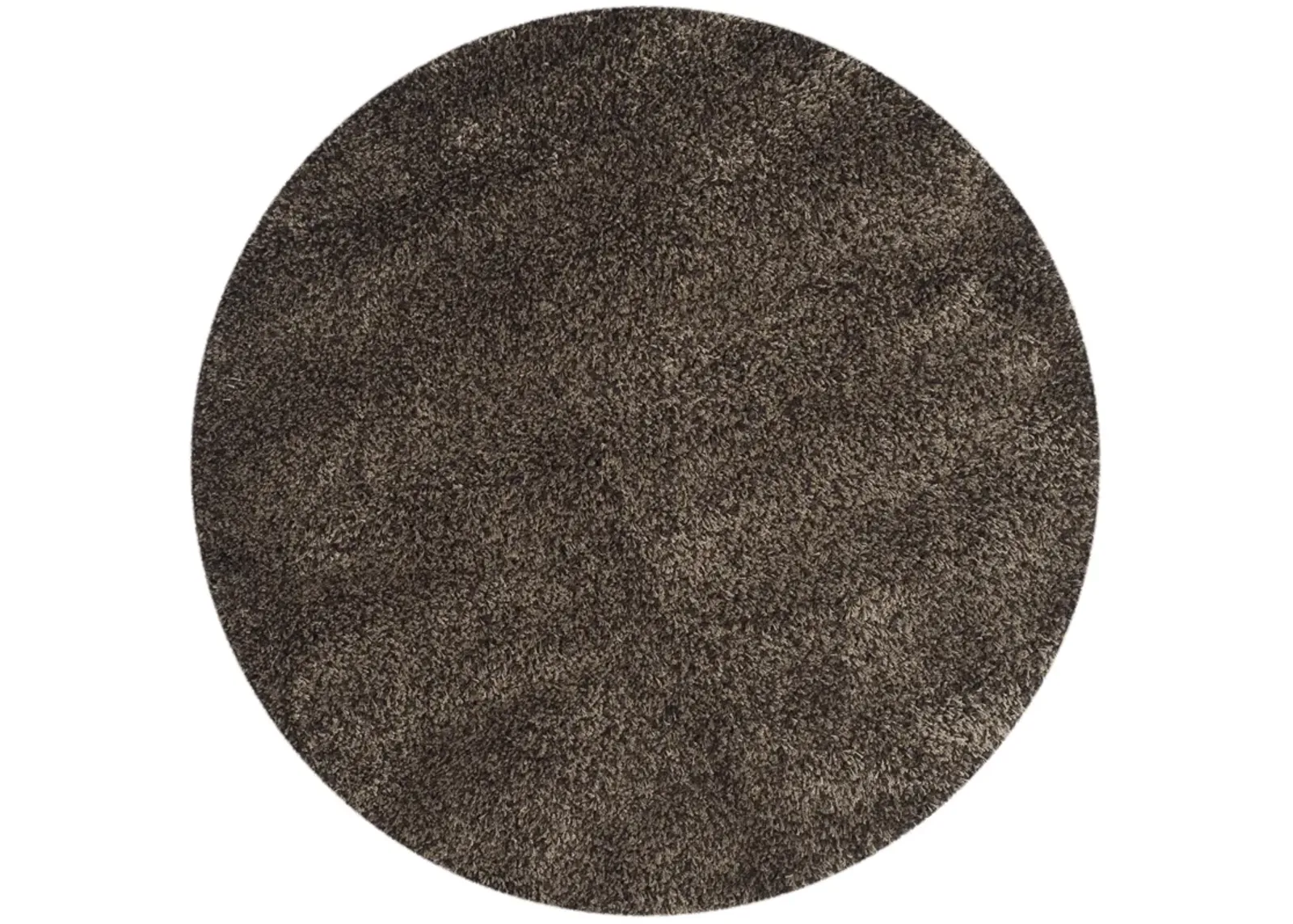 CALIFORNIA SHAG Round Power Loomed 5'-3" x 5'-3"Round Rug