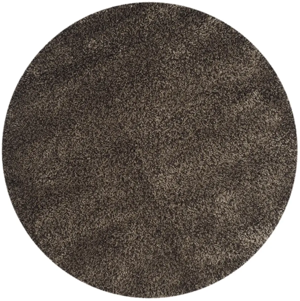 CALIFORNIA SHAG Round Power Loomed 5'-3" x 5'-3"Round Rug