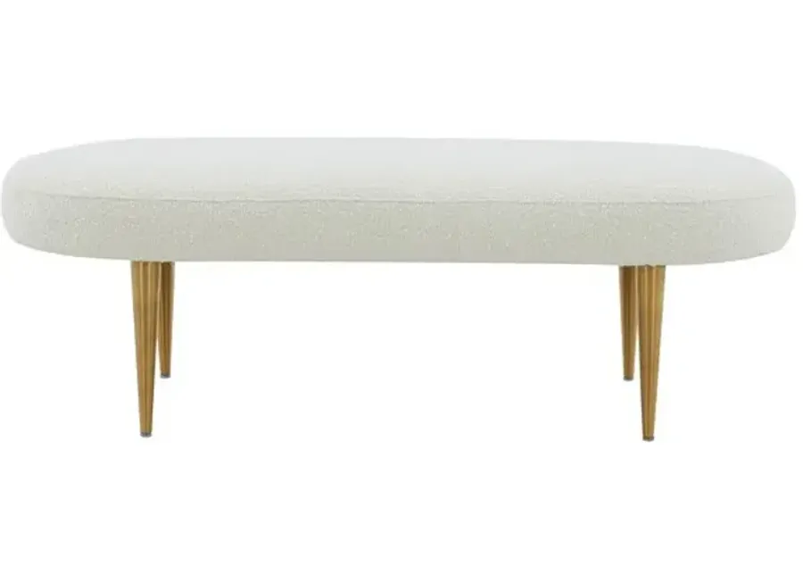 Corinne Oval Bench