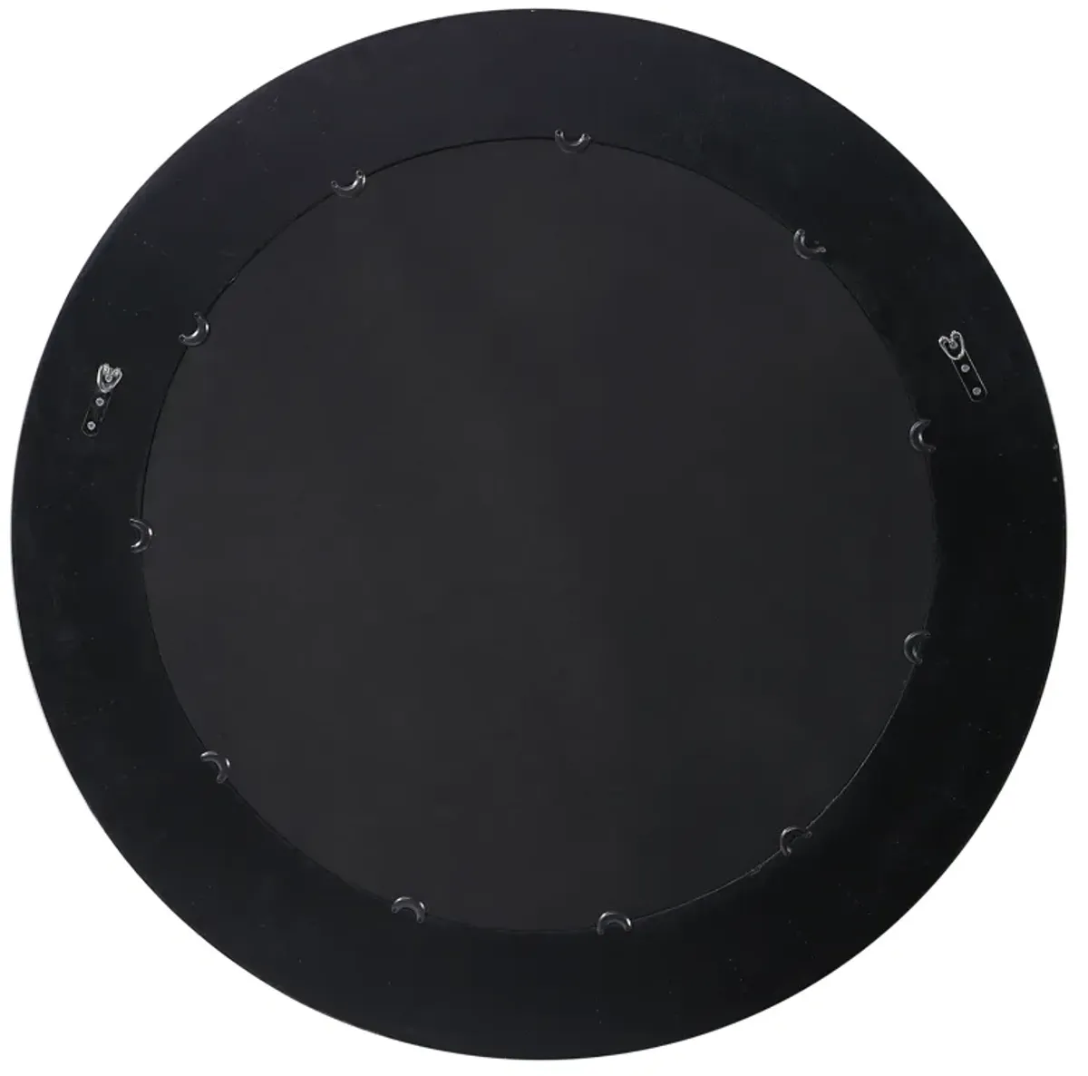 Frazier Round Industrial Mirror