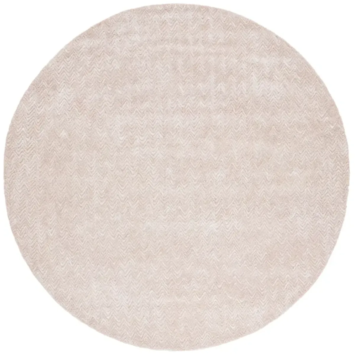 GLAMOUR 403 PINK  6' x 6' Round Round Rug