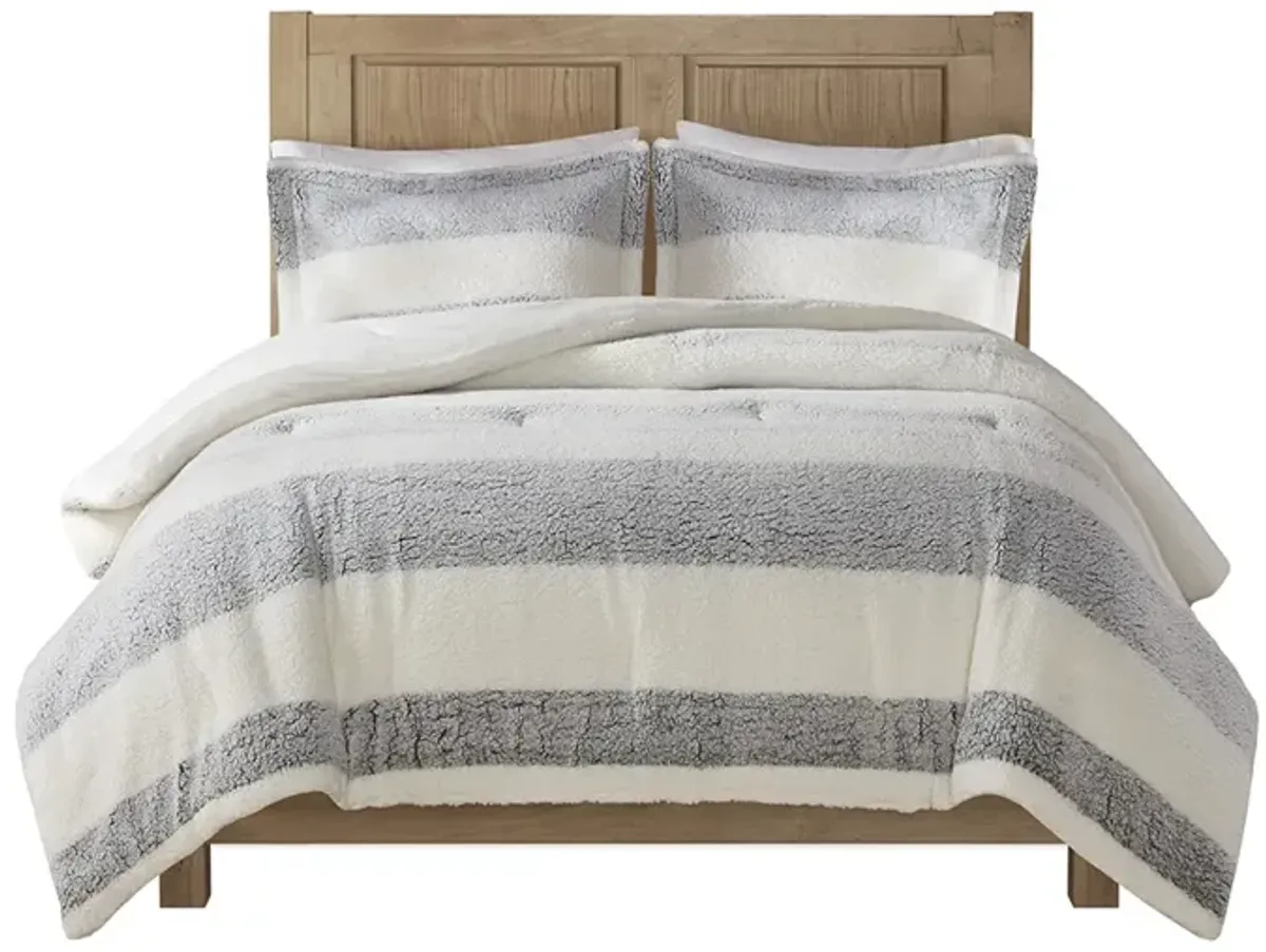 Hollis Sherpa Comforter Set