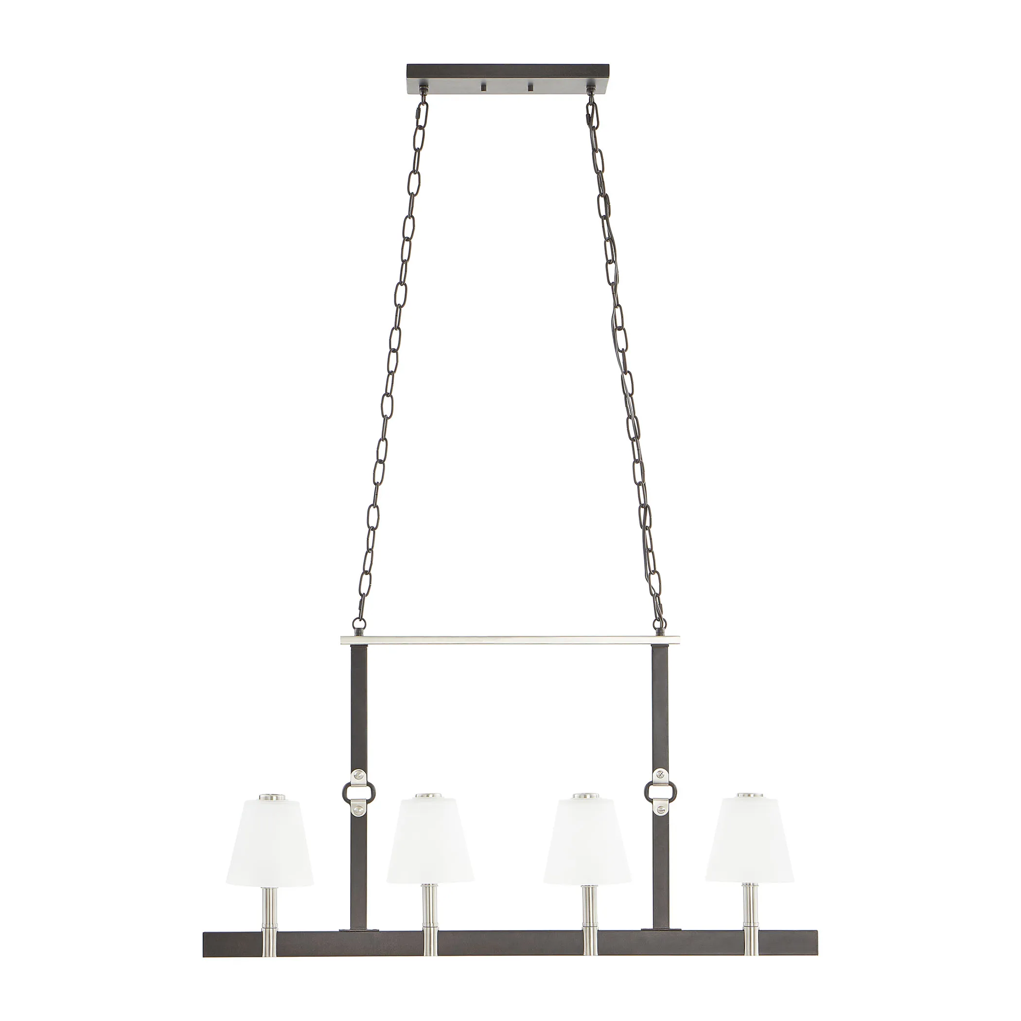 Armstrong Grove 36'' Wide 4-Light Linear Chandelier - Espresso