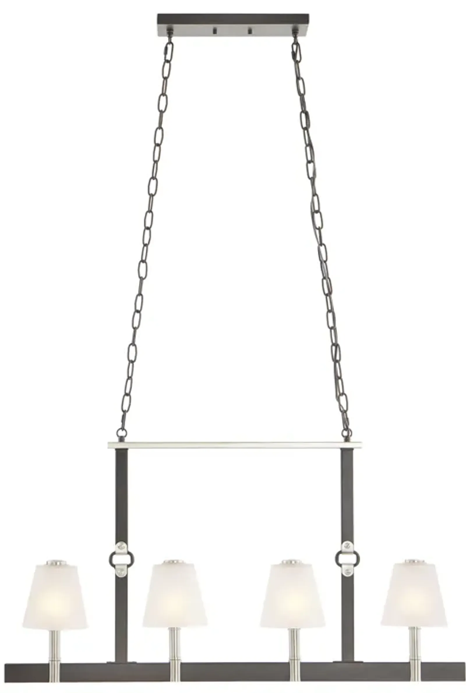 Armstrong Grove 36'' Wide 4-Light Linear Chandelier - Espresso