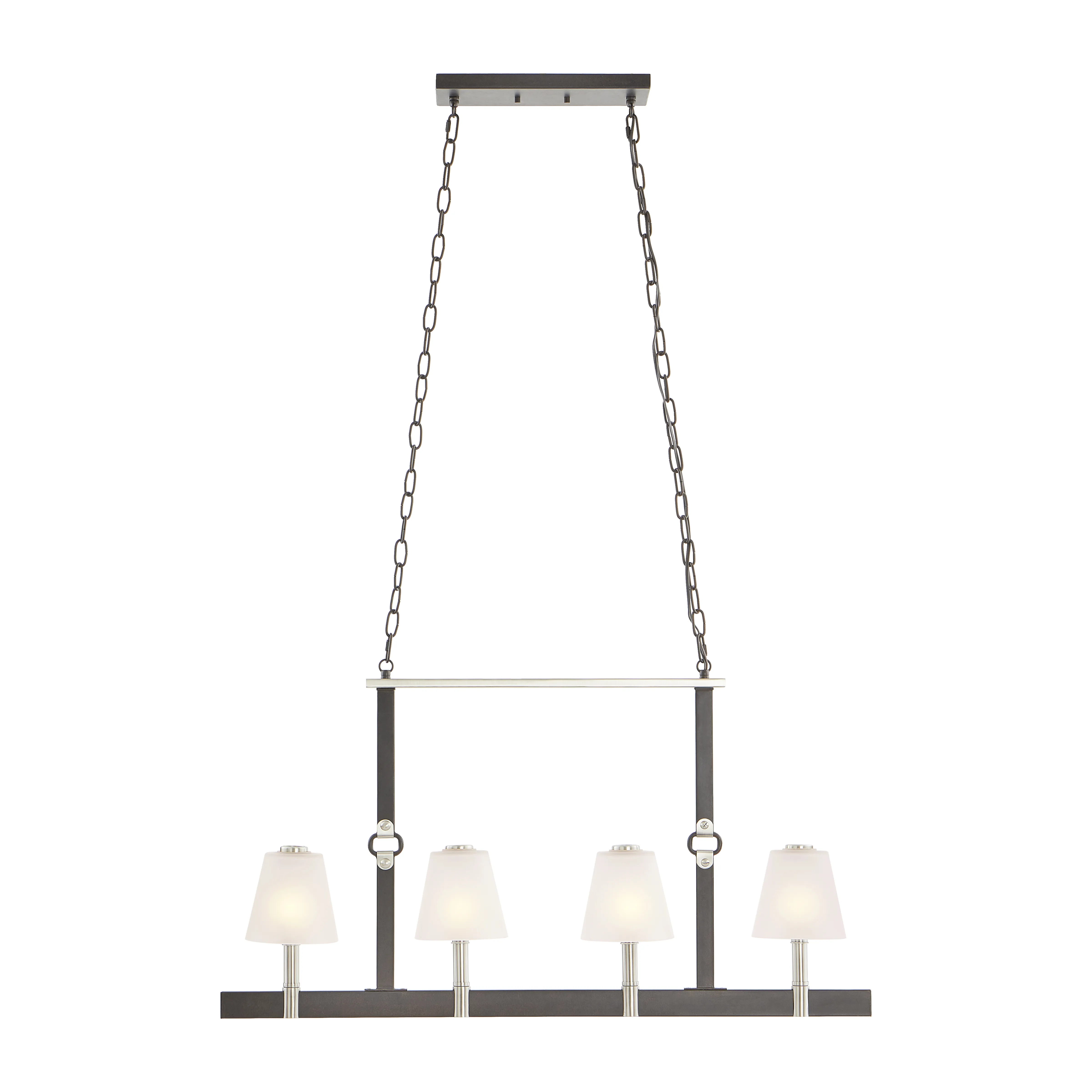 Armstrong Grove 36'' Wide 4-Light Linear Chandelier - Espresso