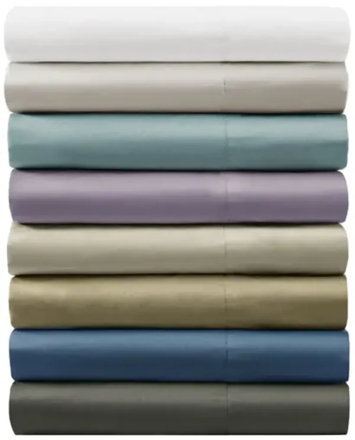 Madison Park 800 Thread Count Purple Cotton Blend Sateen Sheet Set