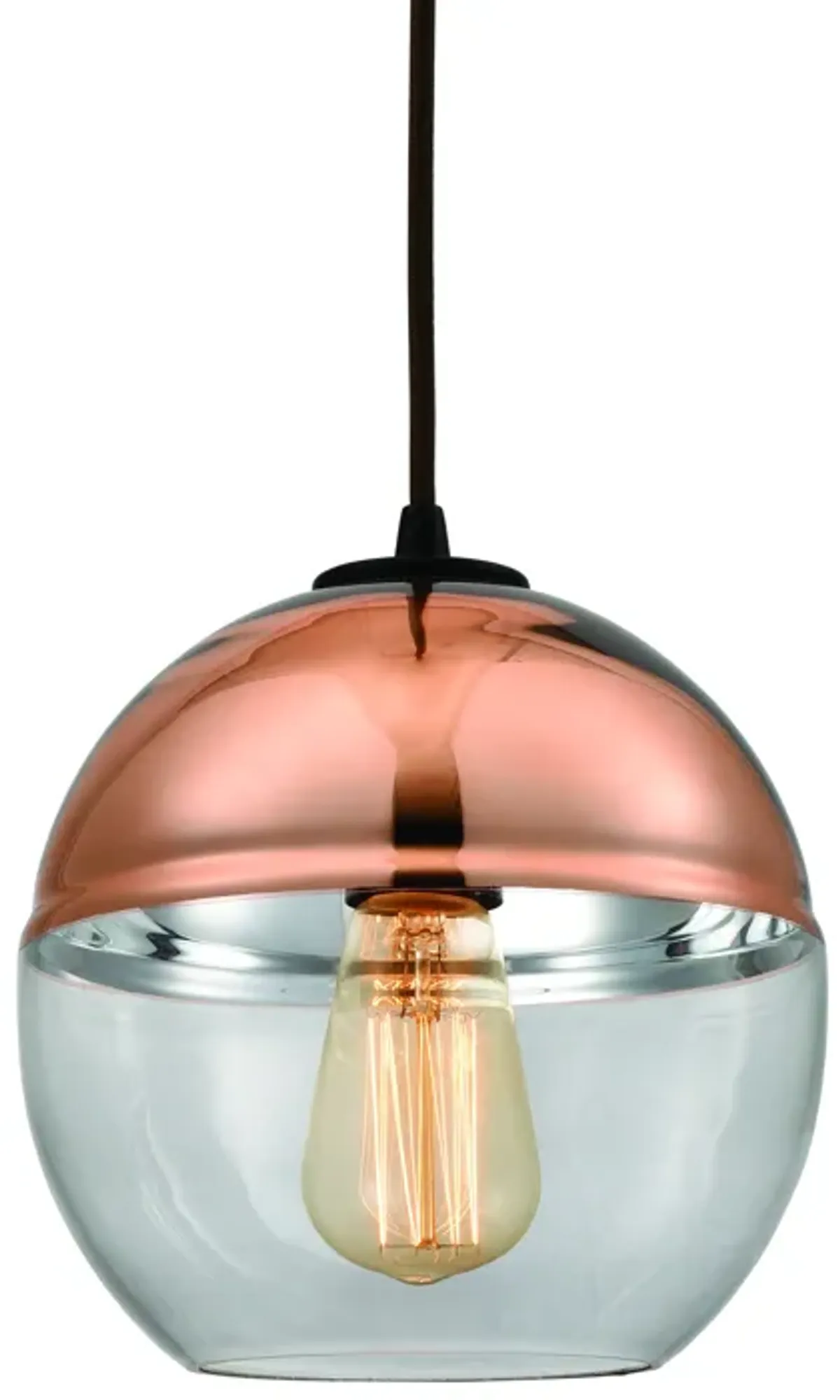 Revelo 8" Wide 1-Light Pendant - Oil Rubbed Bronze