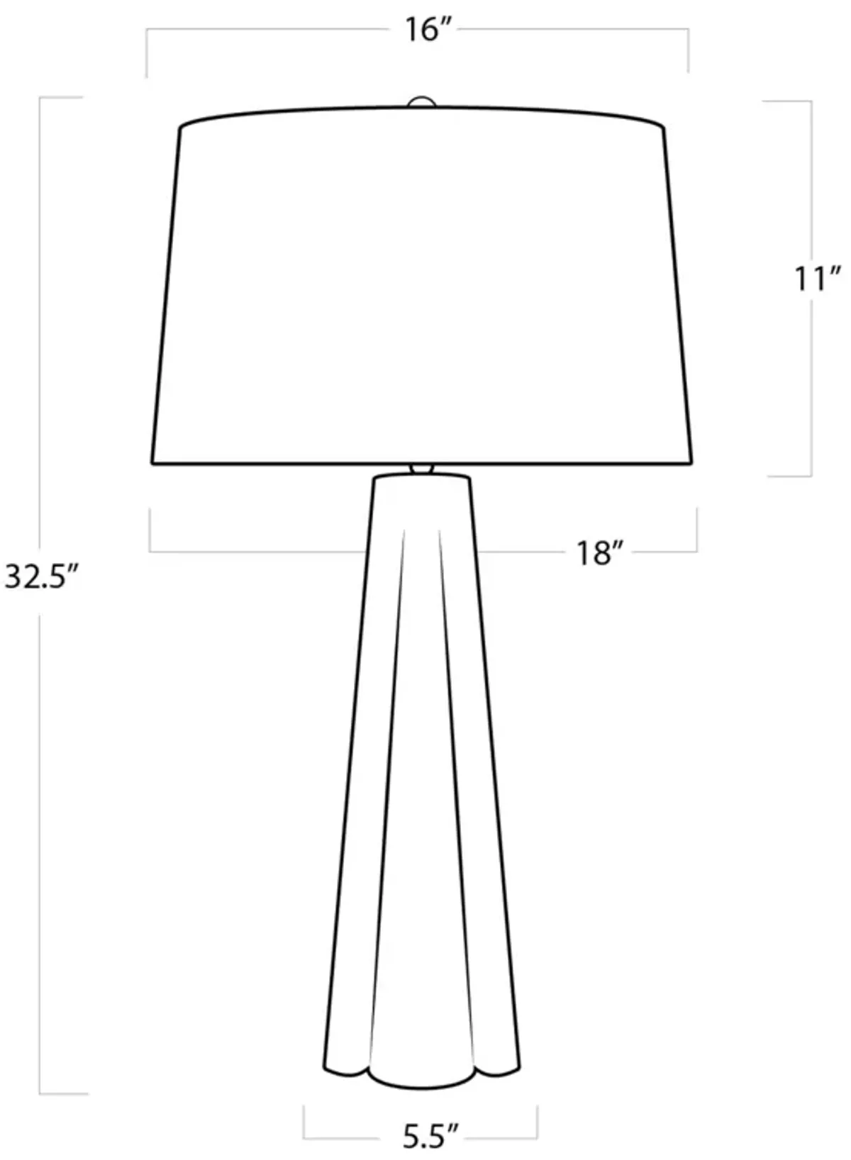 Quatrefoil Table Lamp