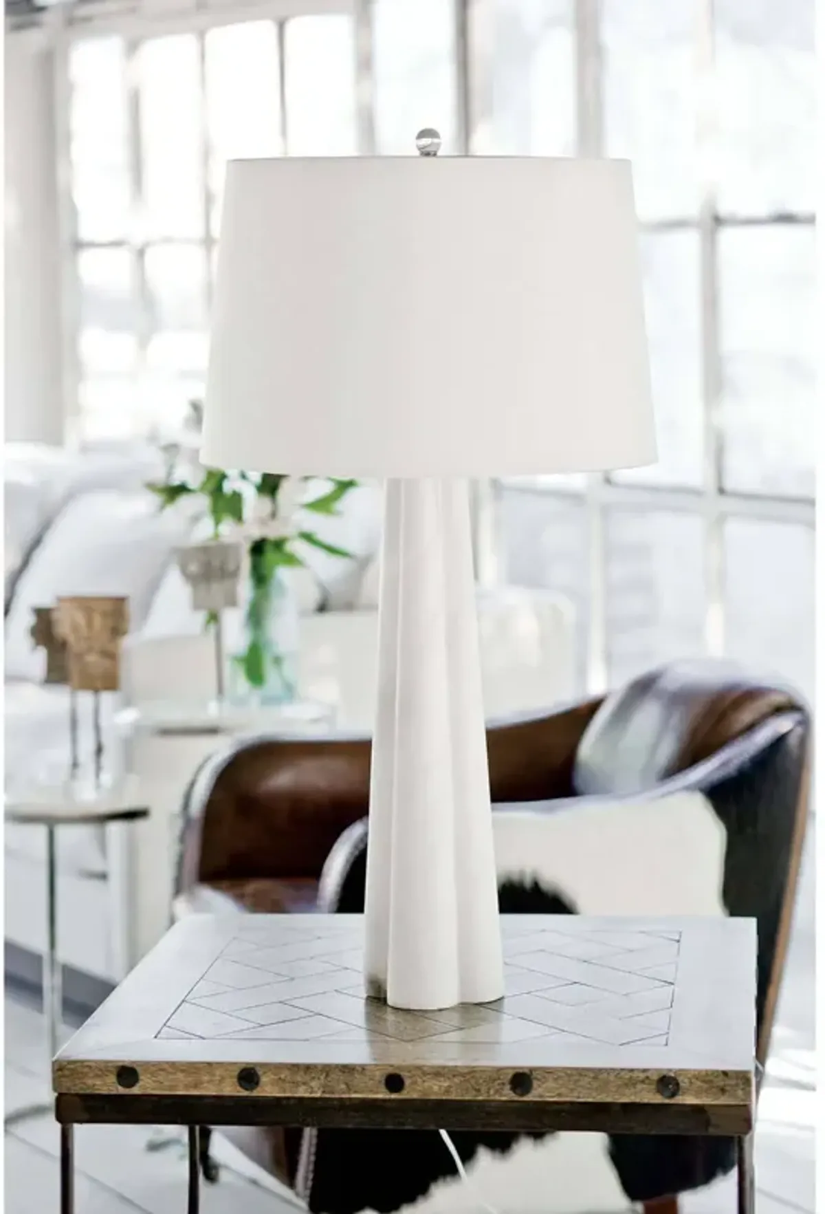 Quatrefoil Table Lamp