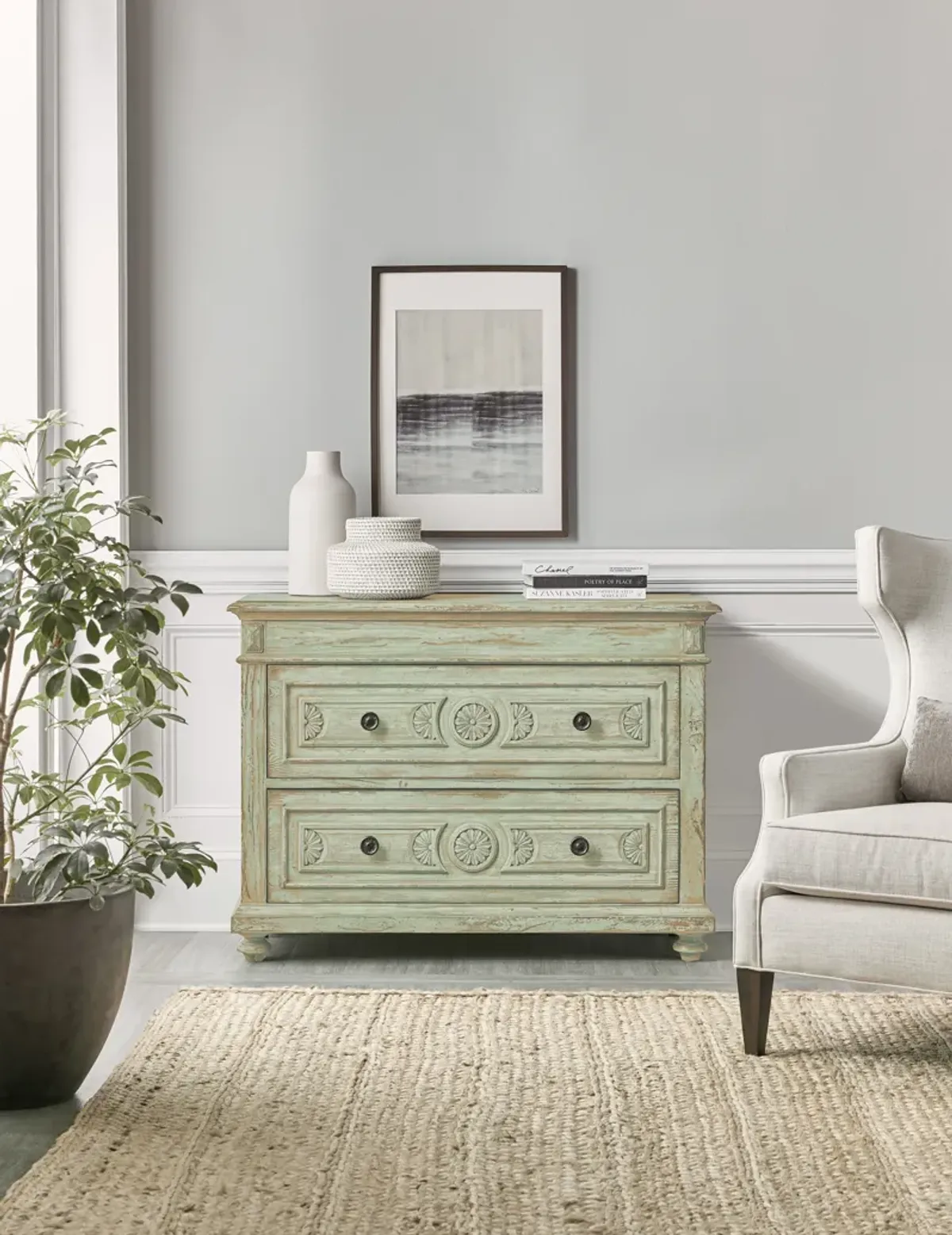 Traditions Two-Drawer Accent Chest