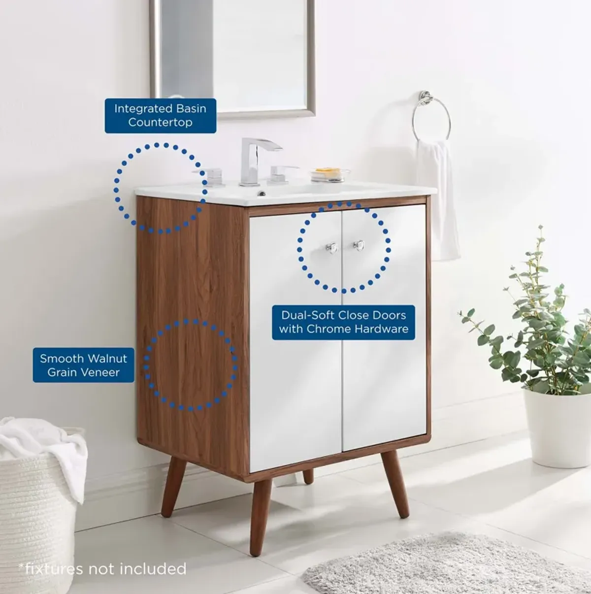 Transmit 24" Bathroom Vanity