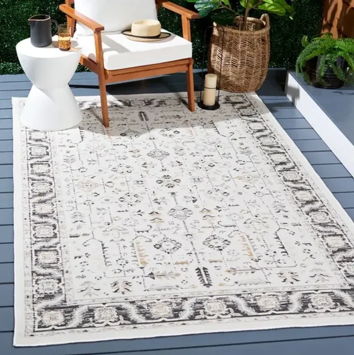 SUNRISE 627 Beige 4' X 5'-7' Small Rectangle Rug