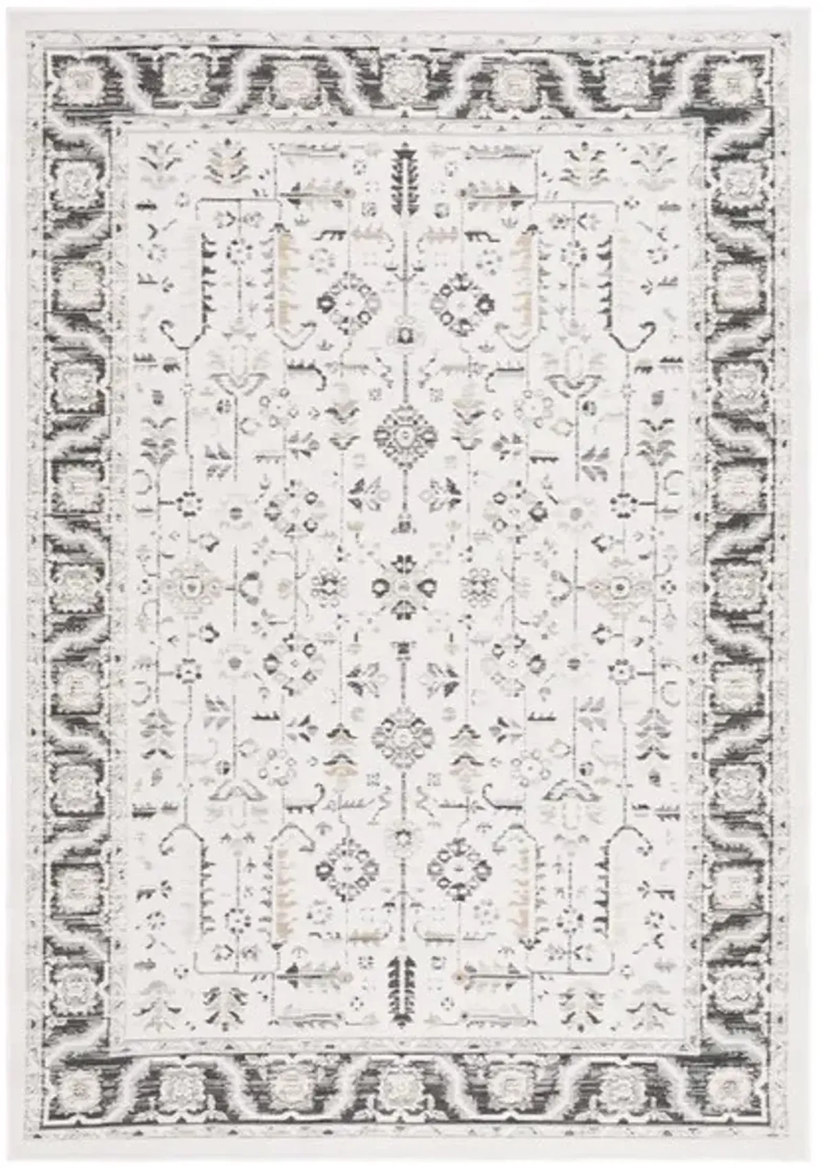 SUNRISE 627 Beige 4' X 5'-7' Small Rectangle Rug