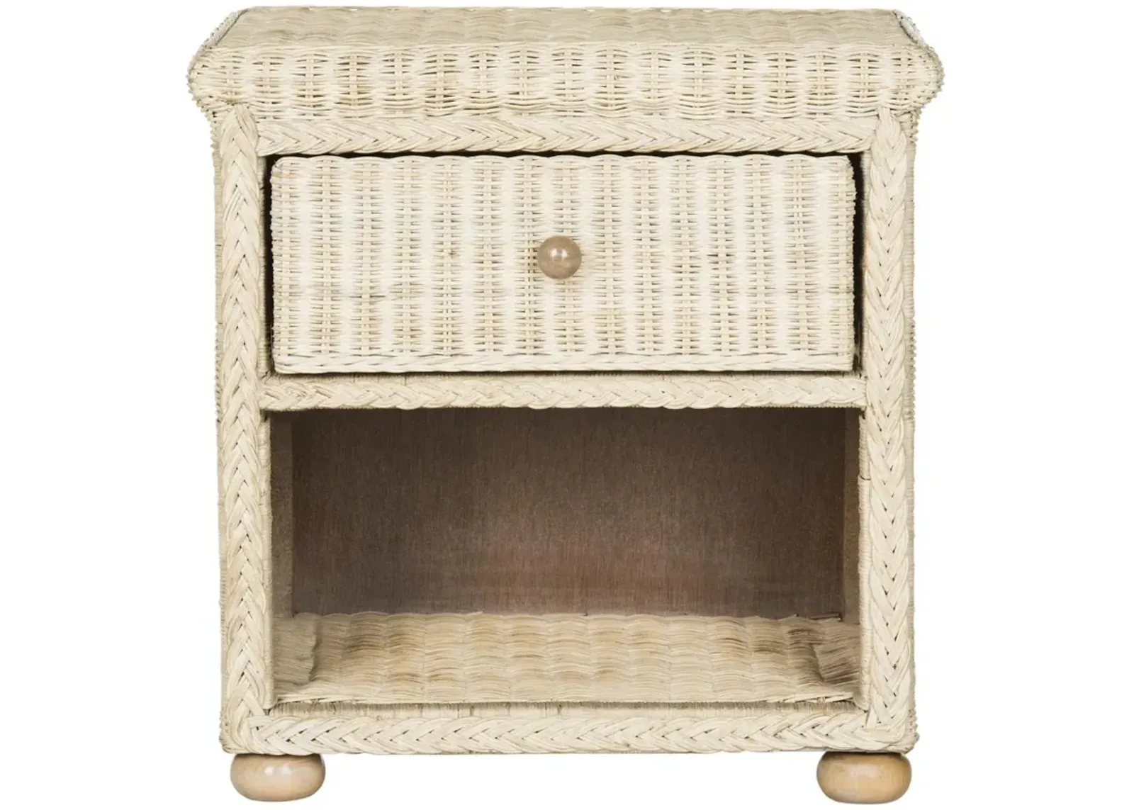 Adria Wicker Nightstand