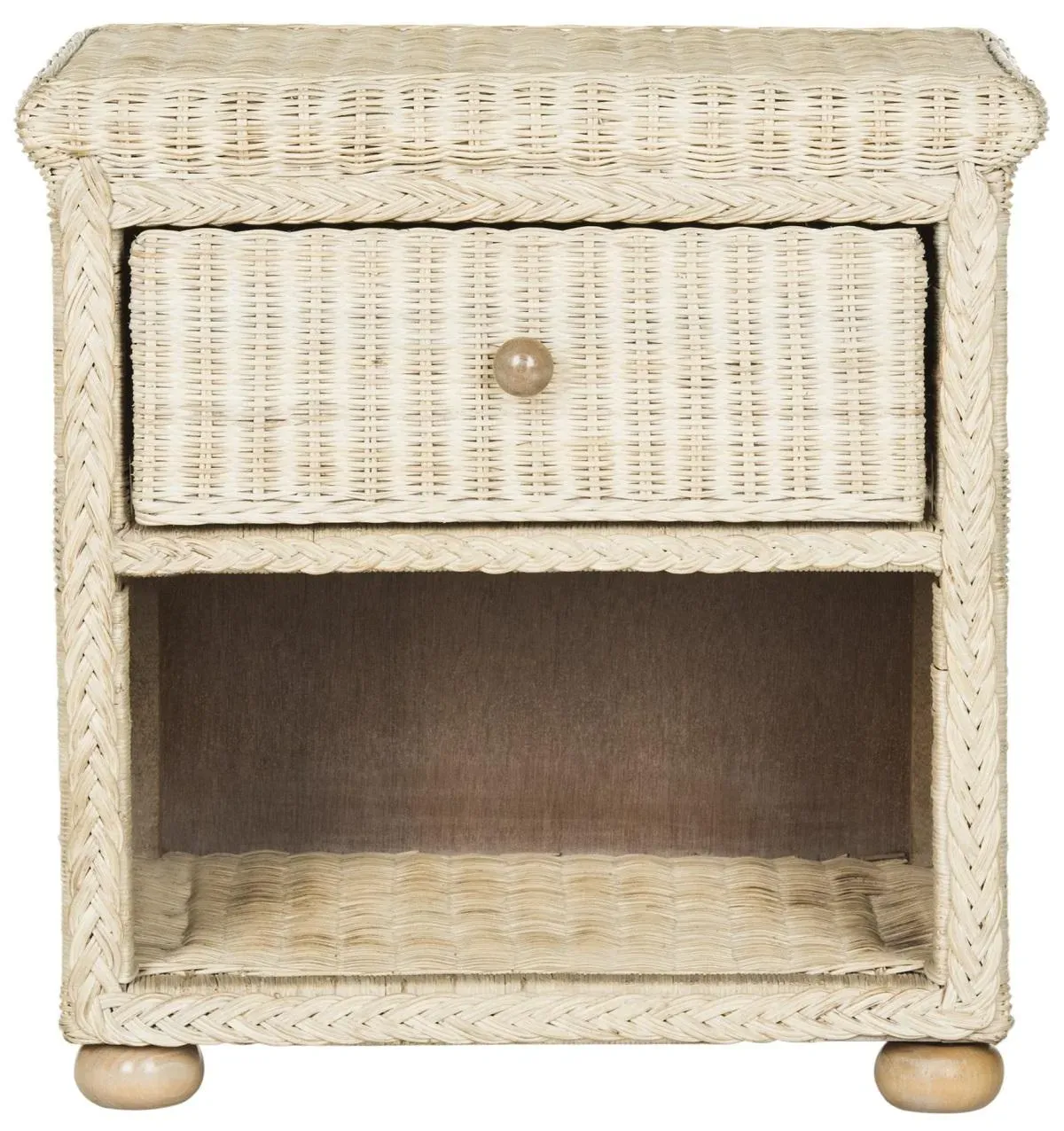 Adria Wicker Nightstand