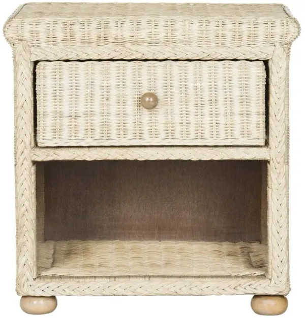 Adria Wicker Nightstand