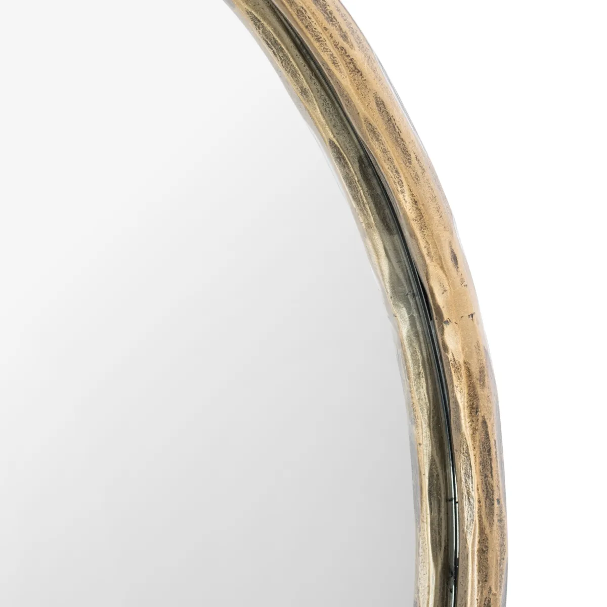 Jebediah Oval Metal Mirror