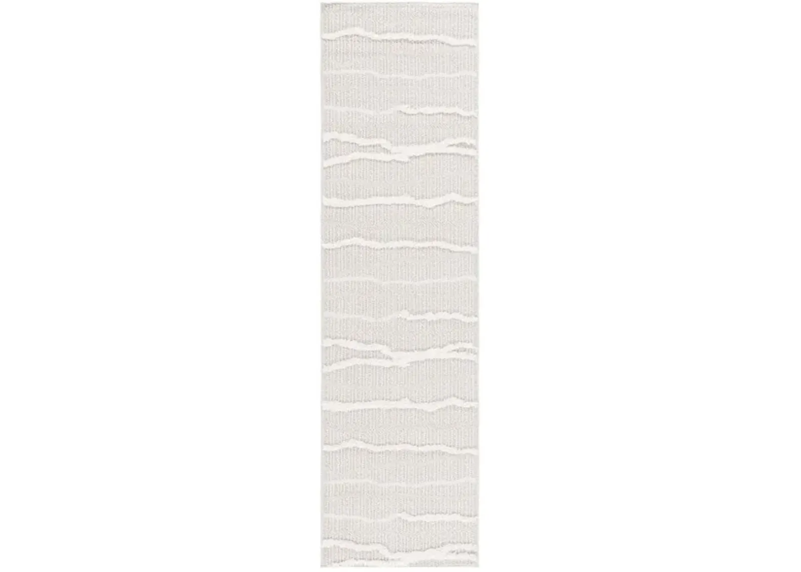 TRENDS 112 Beige 2'-2' X 9' Runner Rug