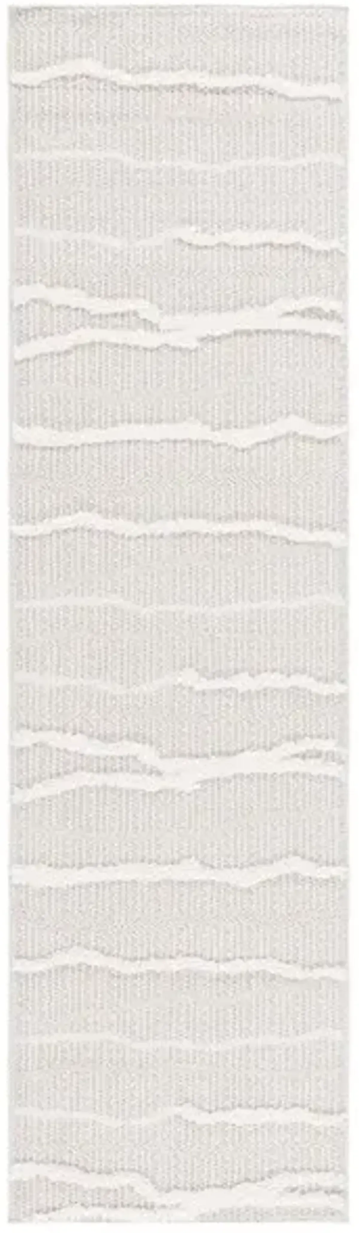 TRENDS 112 Beige 2'-2' X 9' Runner Rug