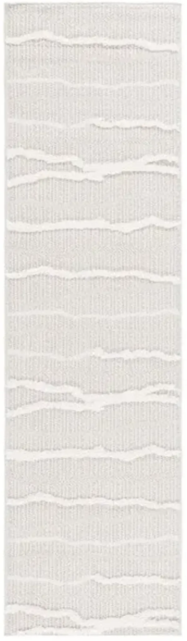 TRENDS 112 Beige 2'-2' X 9' Runner Rug