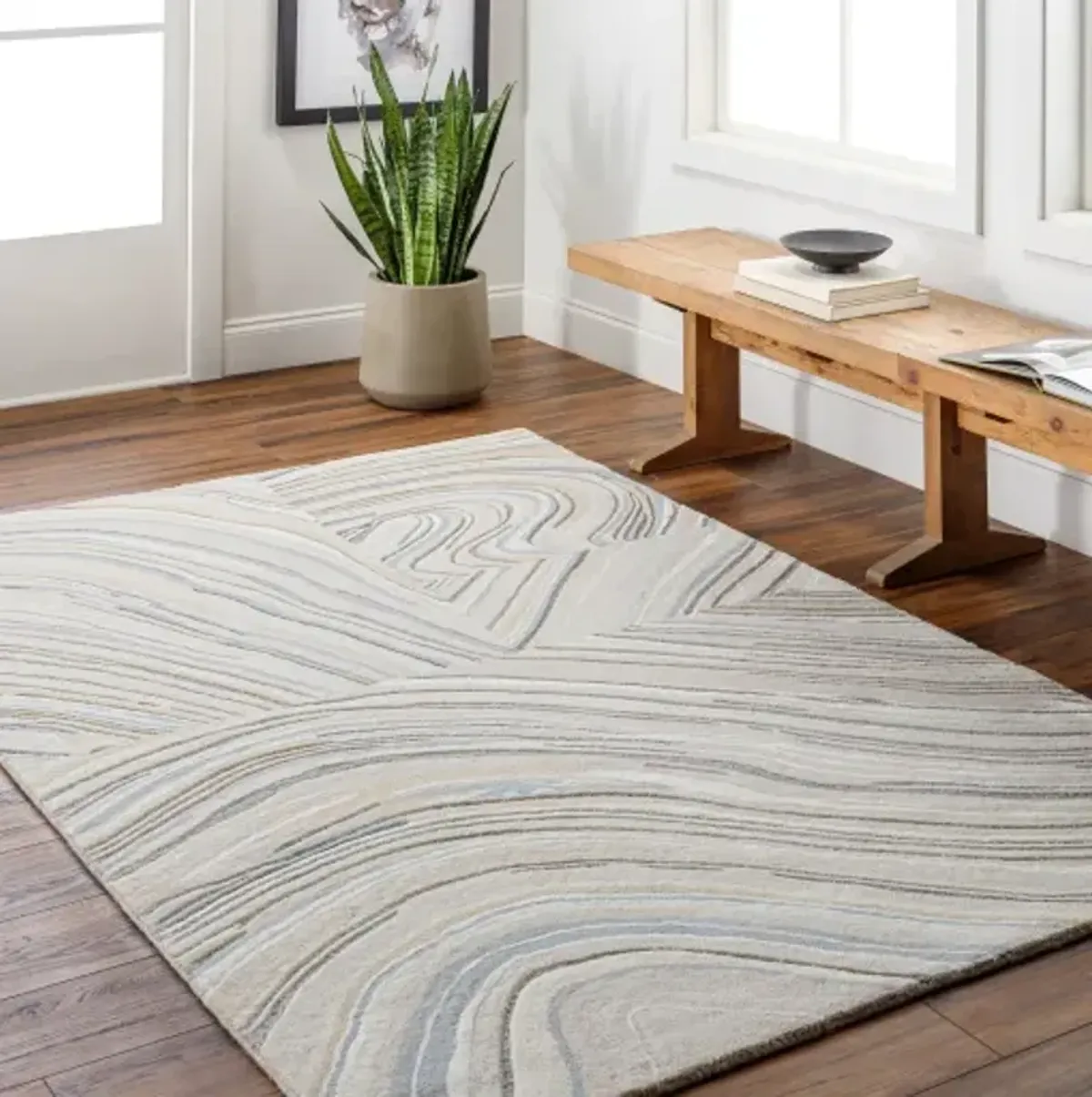 Dreamscape DSP-2303 9' x 12' Hand Made Rug