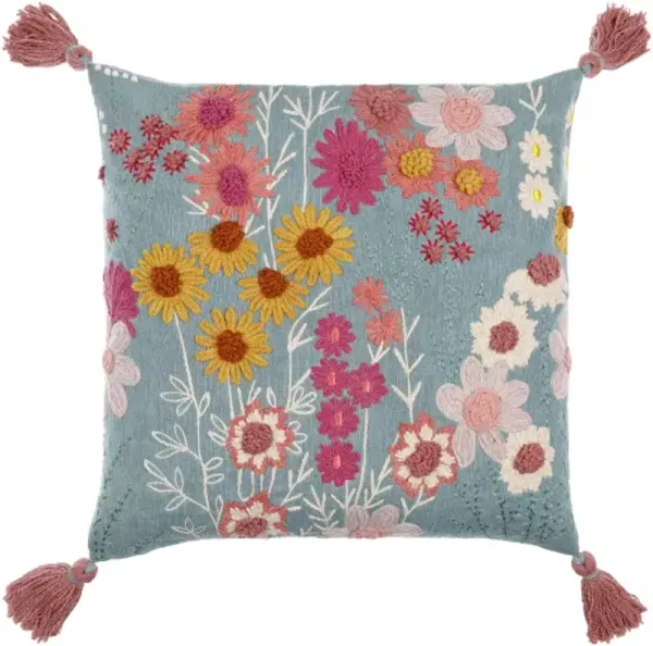 Hannah Kate HKT-001 20"L x 20"W Accent Pillow  - Poly Insert