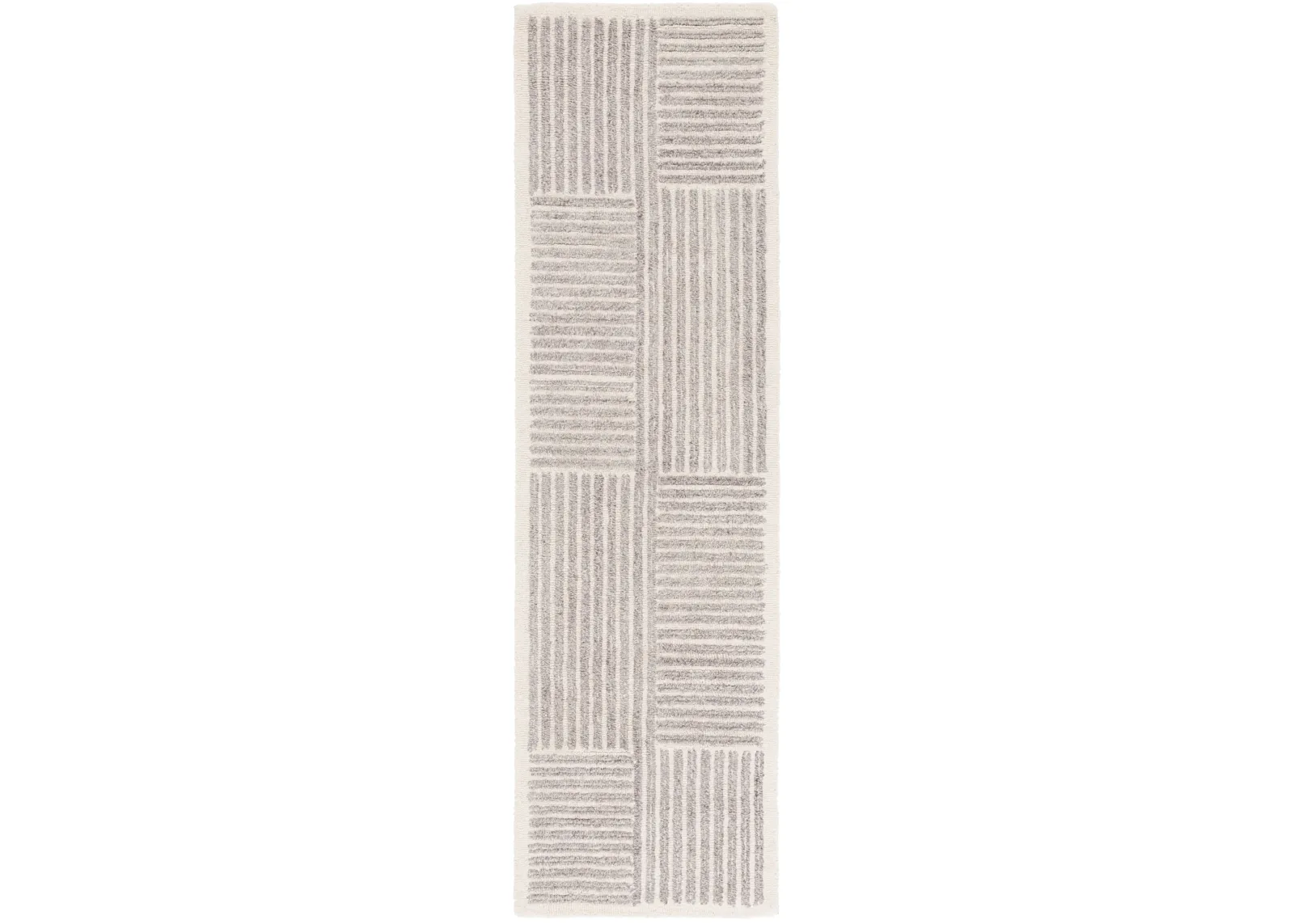 RENEWAL 208 GREY  2'-3' x 8' Runner Rug