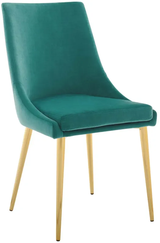 Viscount Modern Accent Performance Velvet Dining Chair