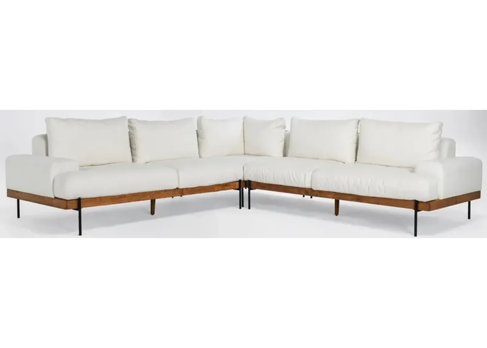 Faro Sectional White