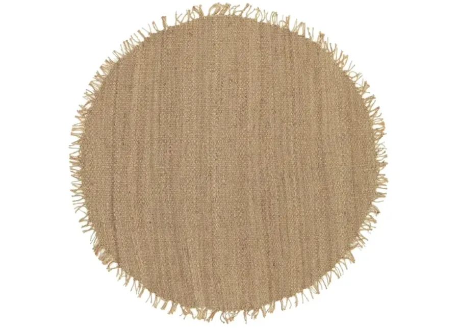 Jute 6' Round Rug